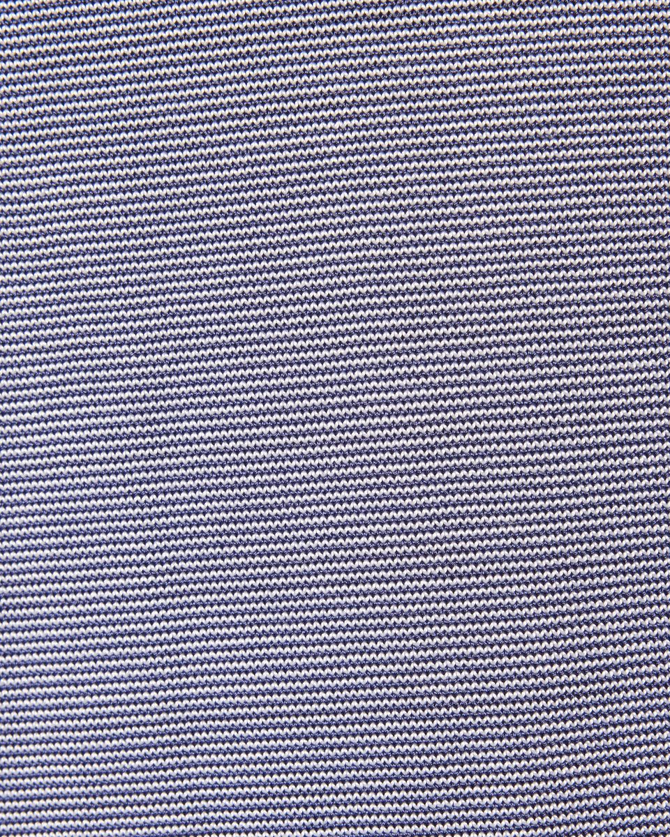 Knitted Polo Shirt, Navy/White, hi-res
